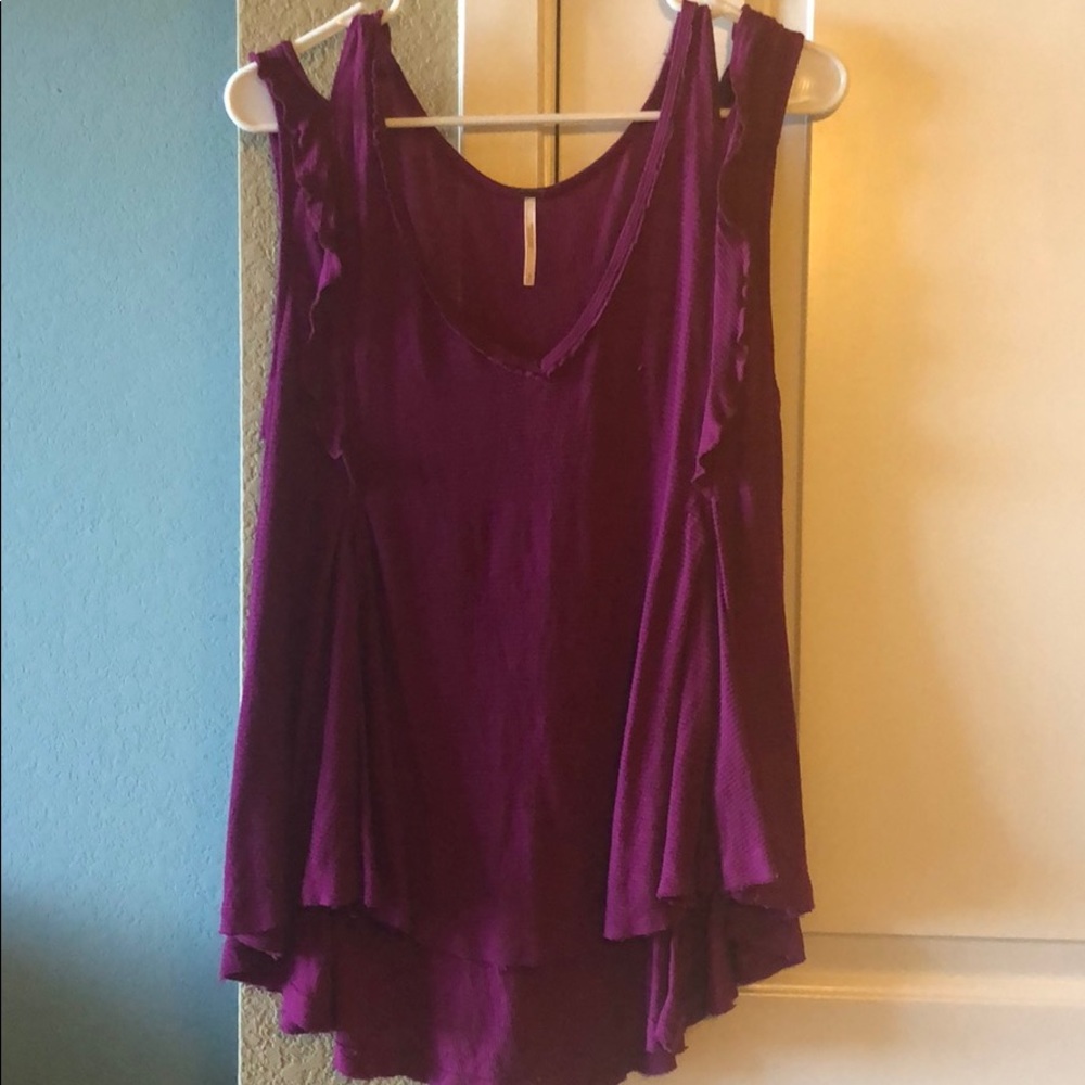 Free People purple tunic
